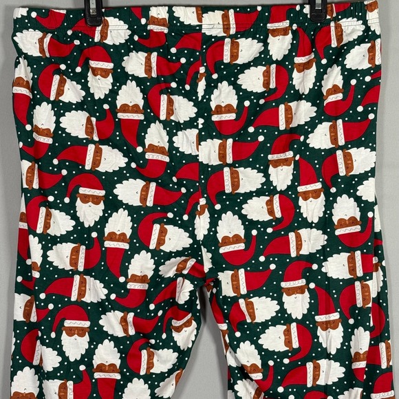 PJ Place Men's Santa‎ Xmas Lightweight Pajama Pants 2XL 42x29 Stretch Fun Comfy - Picture 5 of 6